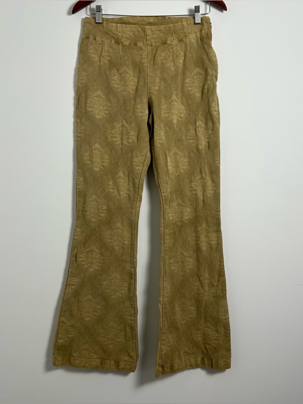 Free People Floral Flare Pants size 8